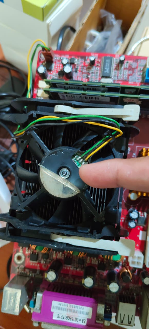 cara mengatasi kipas heatsink macet